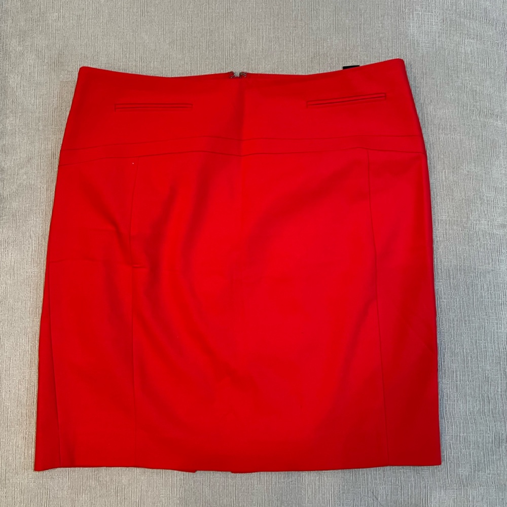 Express red skirt